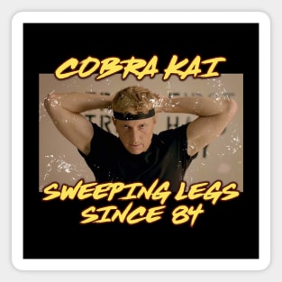 Cobra Kai - Sweeping Legs Since '84 (Johnny Lawrence) Magnet